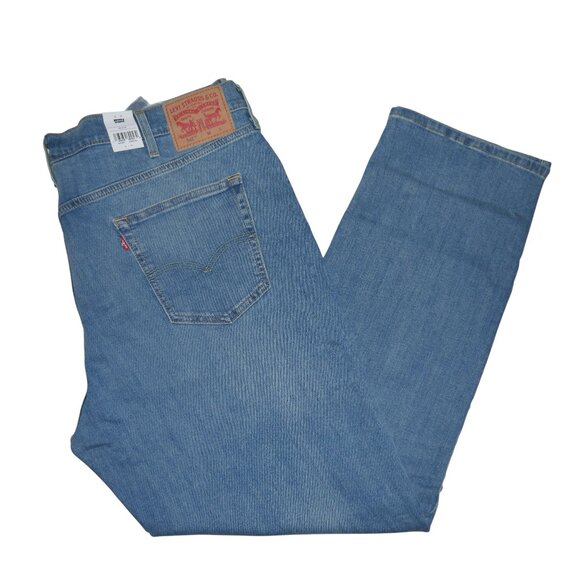 Levis 541 Athletic Fit Jeans Men's Size 46x34 Light Wash Stretch Denim NWT - Picture 9 of 13